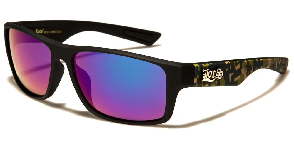 LOCS CAMOUFLAGE MEN'S SUNGLASSES Camo - Image 4