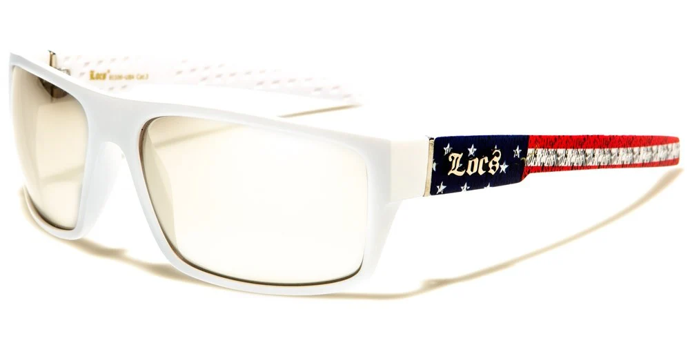 LOCS USA FLAG PRINT SUNGLASSES - Image 3