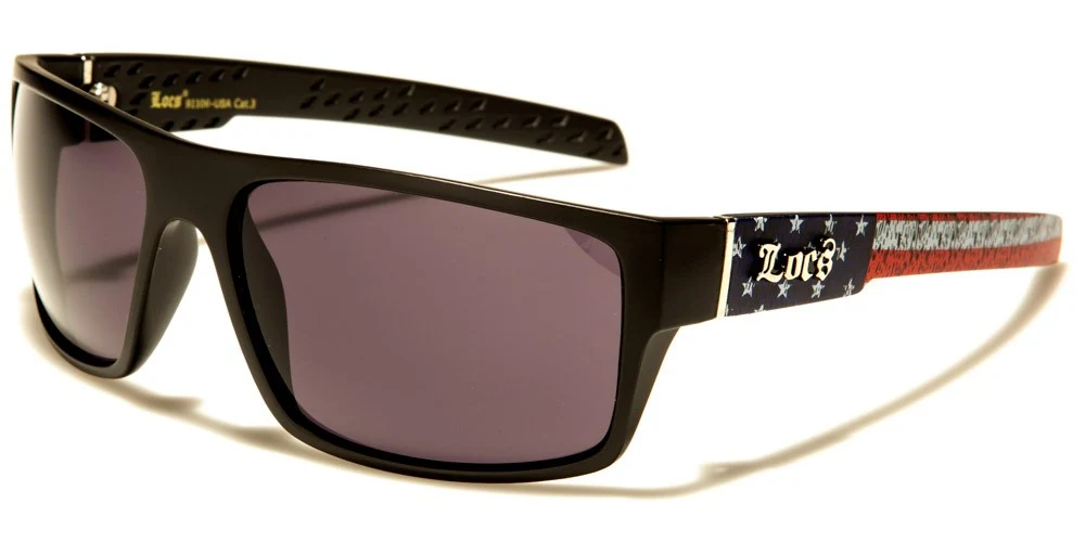 LOCS USA FLAG PRINT SUNGLASSES - Image 6